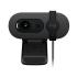 Logitech Brio 105 Full HD 1080p Business Webcam – Auto Light Balance, Integrated Privacy Shutter